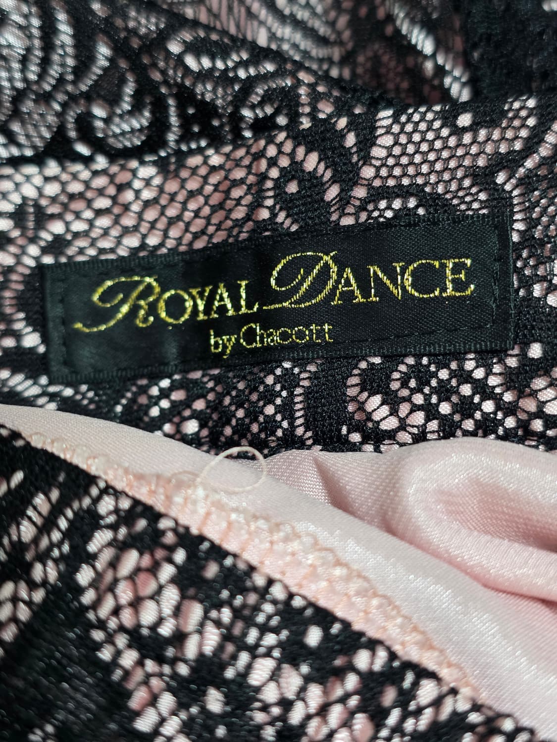 일본빈티지)스나계 블랙x핑크 레이스 오네갸루 로맨틱 망사새틴 댄스롱스커트 상품이미지5