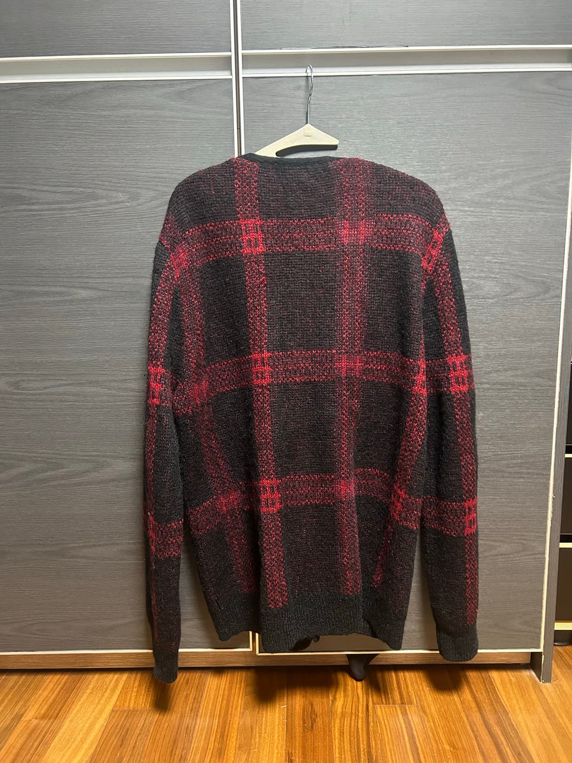 슈프림 Plaid Mohair Cardigan 상품이미지3