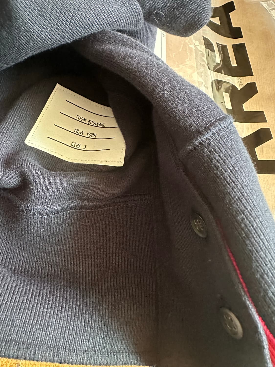 [3] 톰브라운 엔지니어드 4선 네이비 스웨트셔츠 네이비 상품이미지5