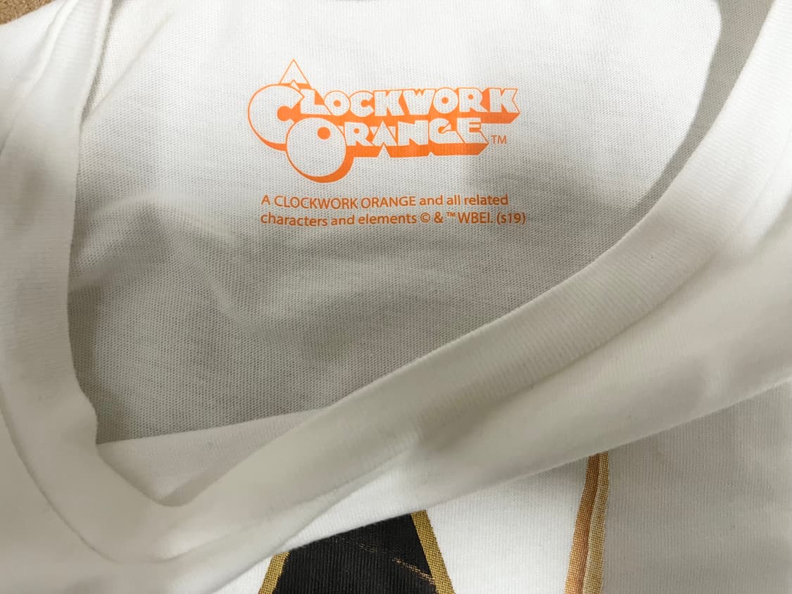 시계태엽오렌지 gu 콜라보 반팔 티셔츠 상품이미지3