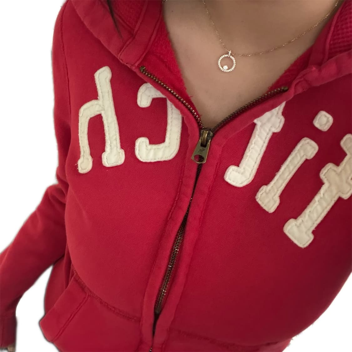 ❤️아베크롬비 fitch 레드 후드집업❤️ 상품이미지3