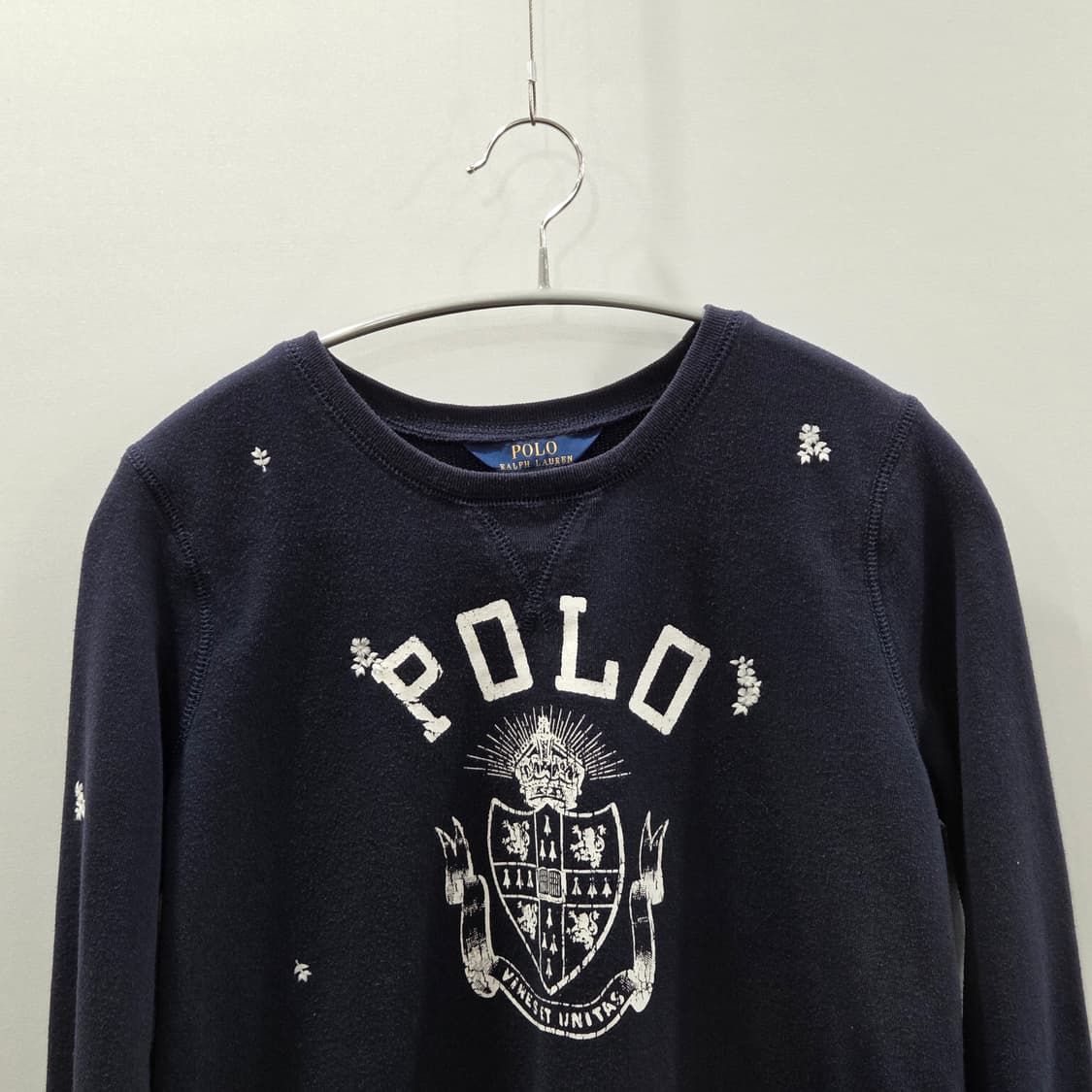 폴로랄프로렌 보이즈 프린팅로고 멀티자수 맨투맨 XL/16  상품이미지2