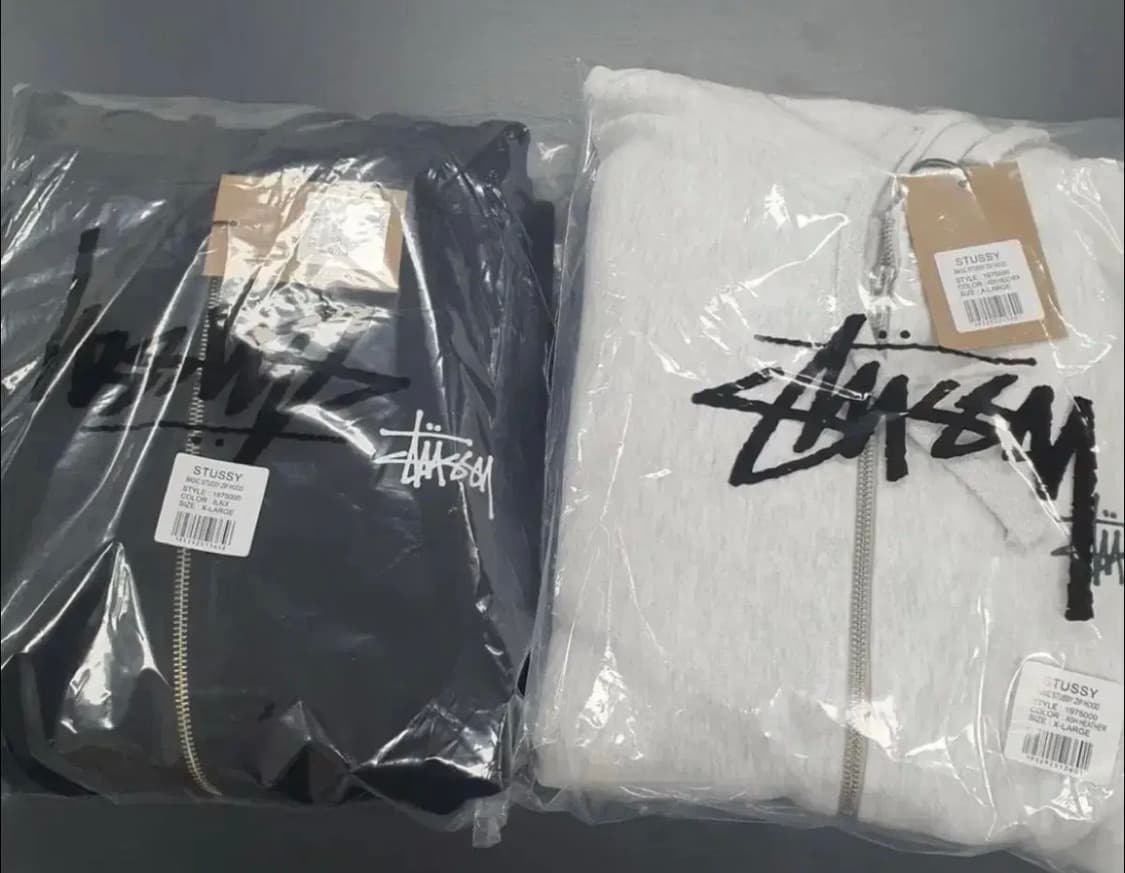 새상품)스투시후드집업 상품이미지1