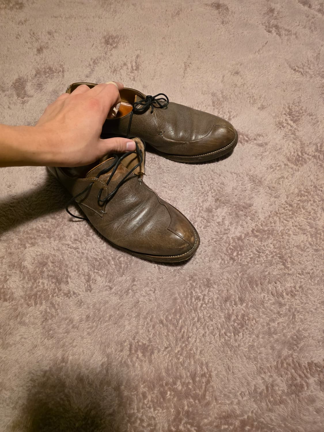 The viridi anne stich leather shoes 상품이미지4