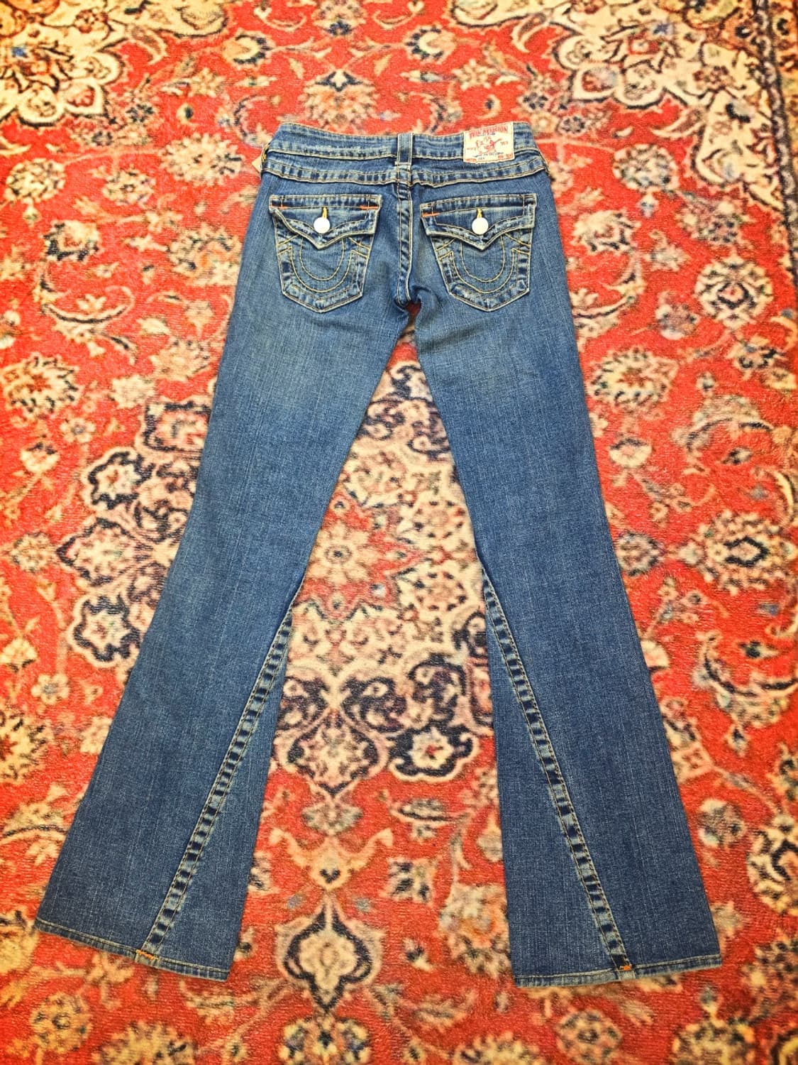 트루릴리전 레인보우 조이 부츠컷 데님 진 상품이미지1