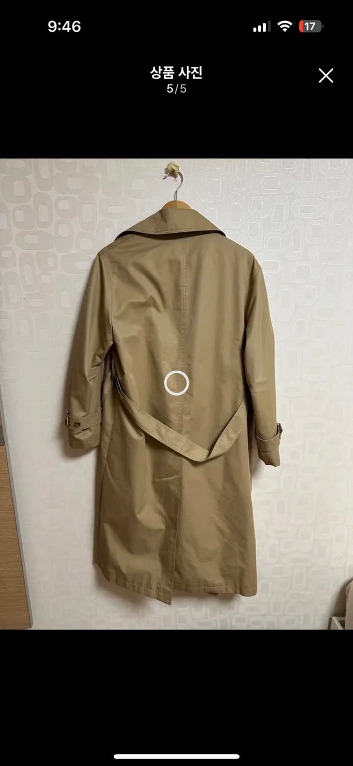 구호 트렌치코트  상품이미지5