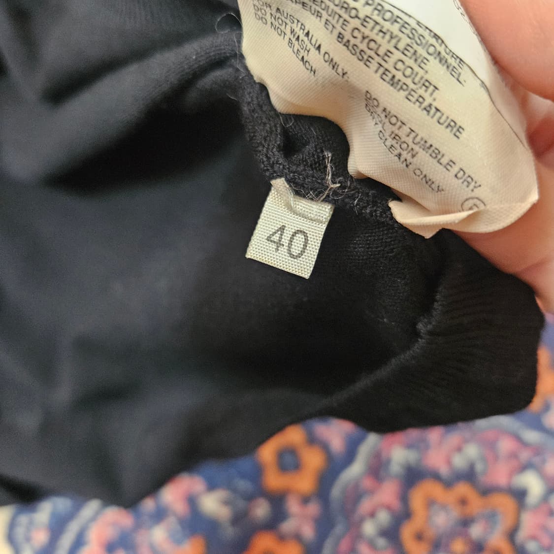 질샌더(Jilsander) 7부 베이직 디테일 간절기 니트 상품이미지8