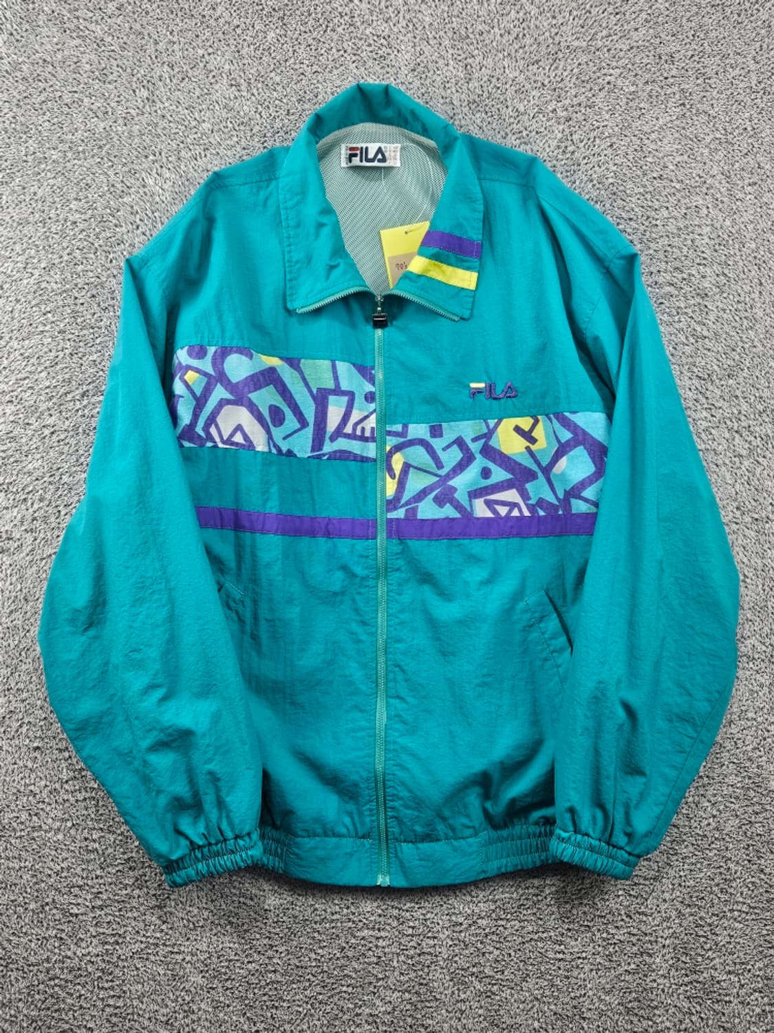 7~80's ITALY FILA 올드스쿨 바람막이 자켓 (L)/11604 상품이미지2