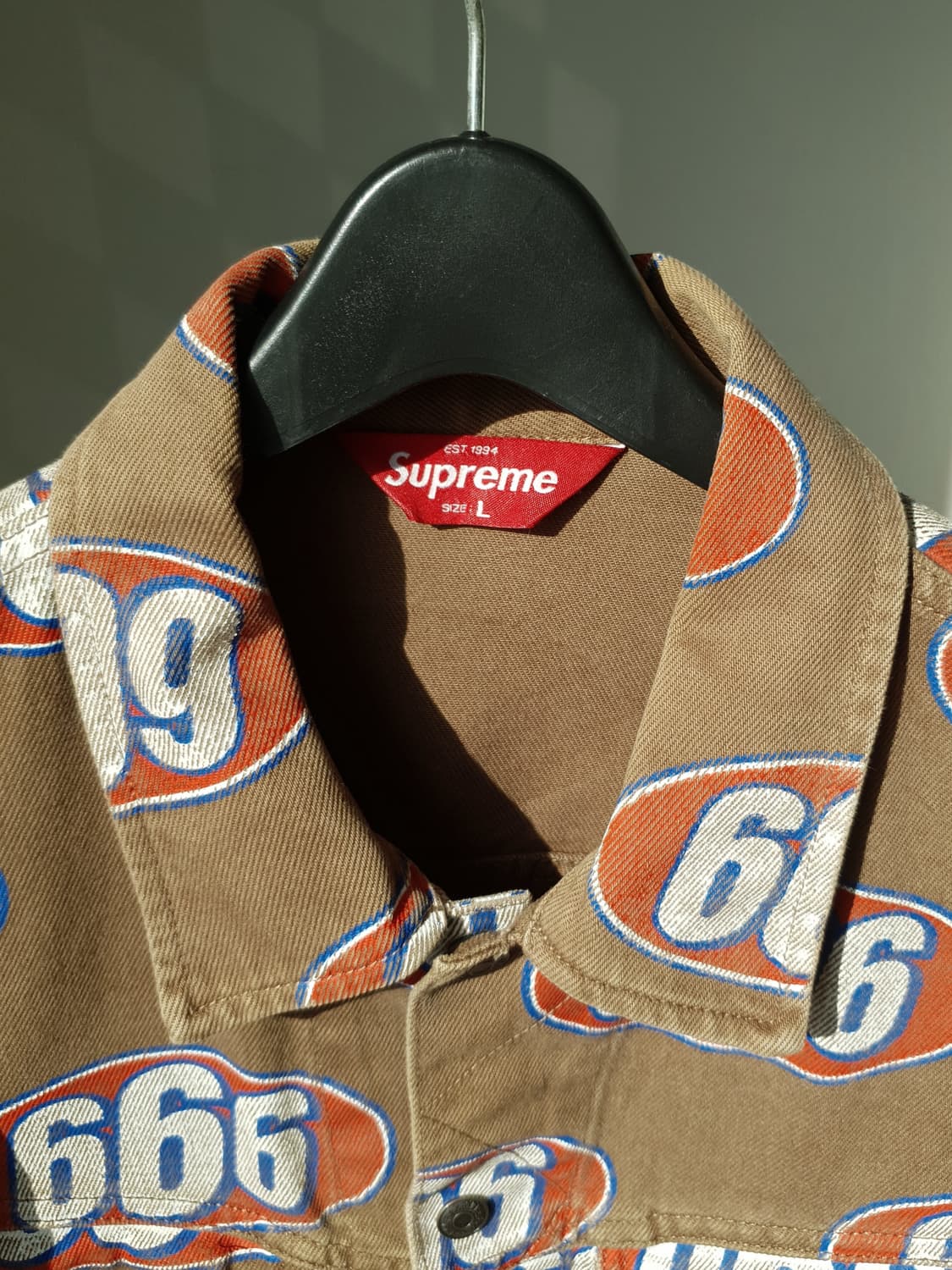 SUPREME '666' trucker jk 상품이미지4