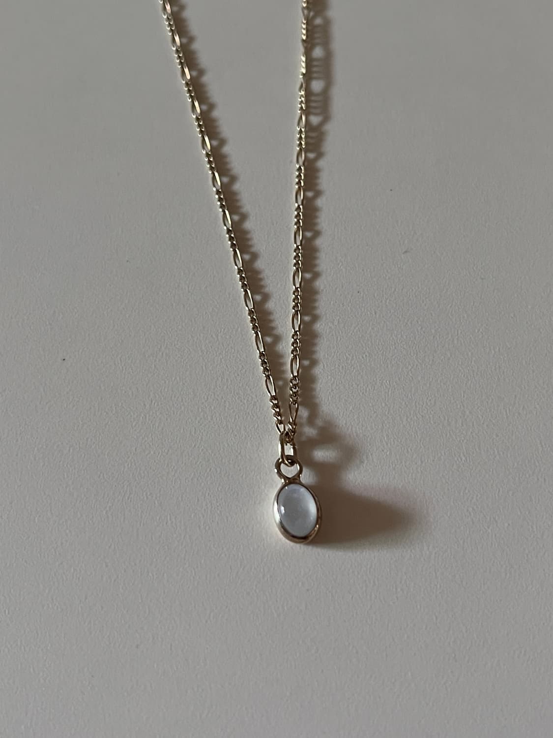 가간 gagan 문스톤 목걸이 골드 상품이미지1