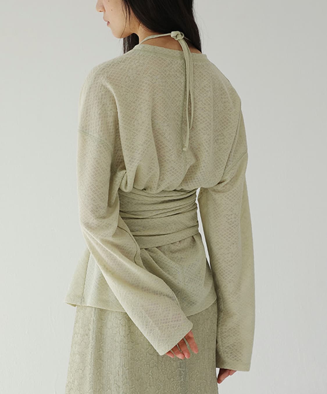 새상품 hwi 휘 하우스 레이스 탑 세트 상품이미지2