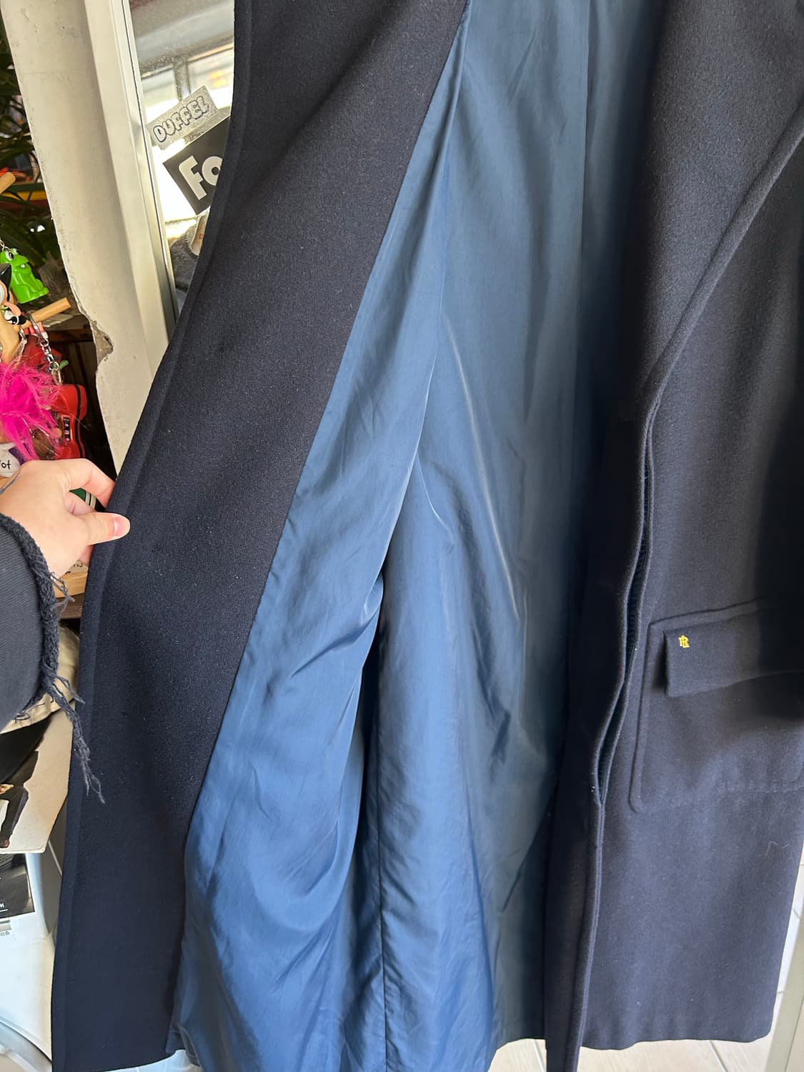 00‘s 폴로진스 울 롱코트  상품이미지5