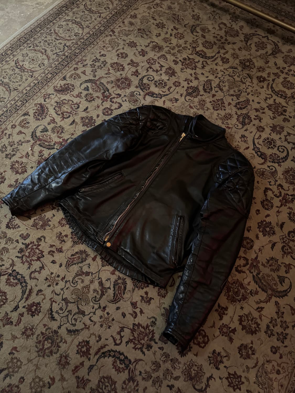 60s 랑그리츠레더 padded cascade (38-40) 상품이미지2