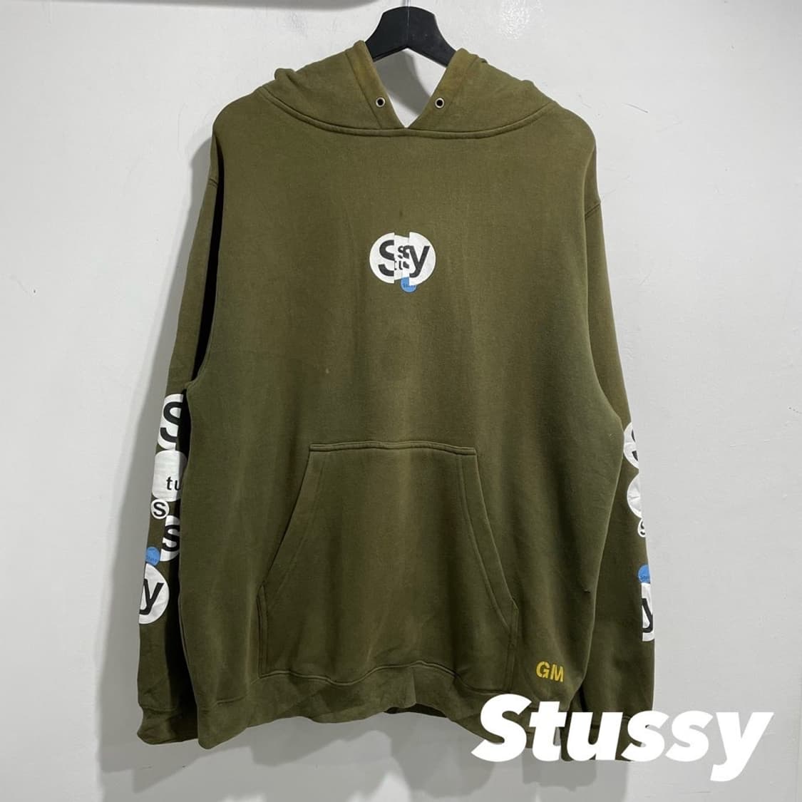 스투시 올드스쿨 90s 후드티 상품이미지1