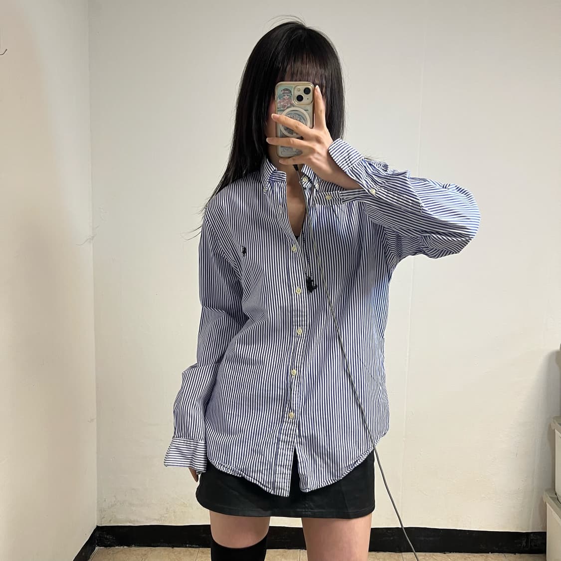 Polo Ralph Lauren Blue Stripe Shirt 상품이미지1