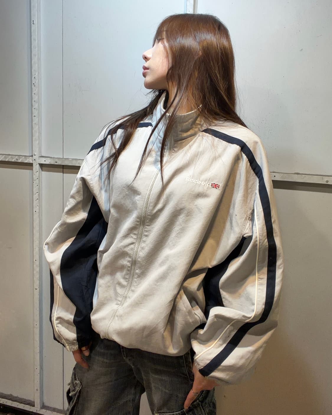 90s old- REEBOK union jack windbreak jk 상품이미지3