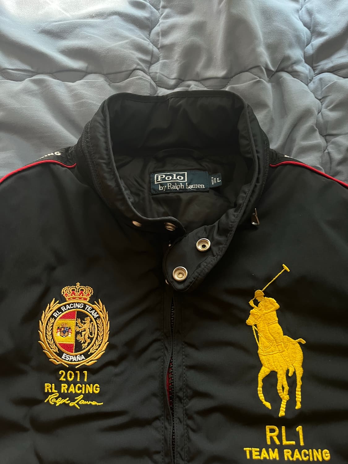 폴로 랄프로렌 빅포니 레이싱 봄버자켓 상품이미지2