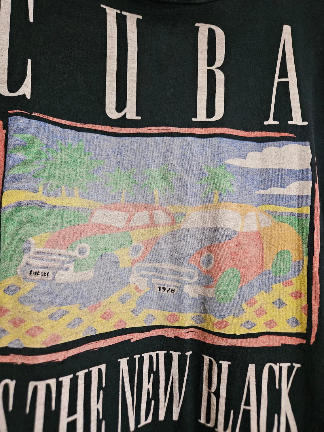 Vintage Diesel 디젤 CUBA 반팔 티셔츠  상품이미지2