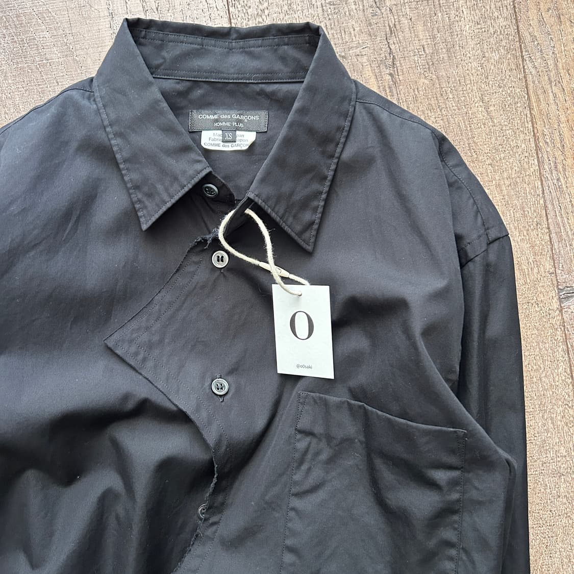 Diagonal Closure Shirt 상품이미지5