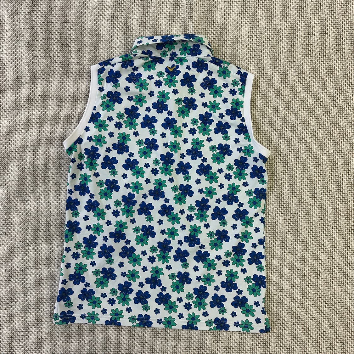 XS 캘러웨이 플로럴 민소매 티셔츠 0415D 상품이미지4