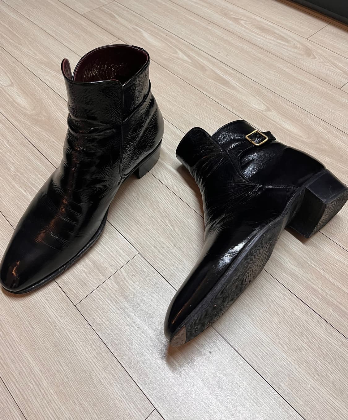 [42]Husbands Paris 페이던트 조드퍼 부츠 상품이미지5