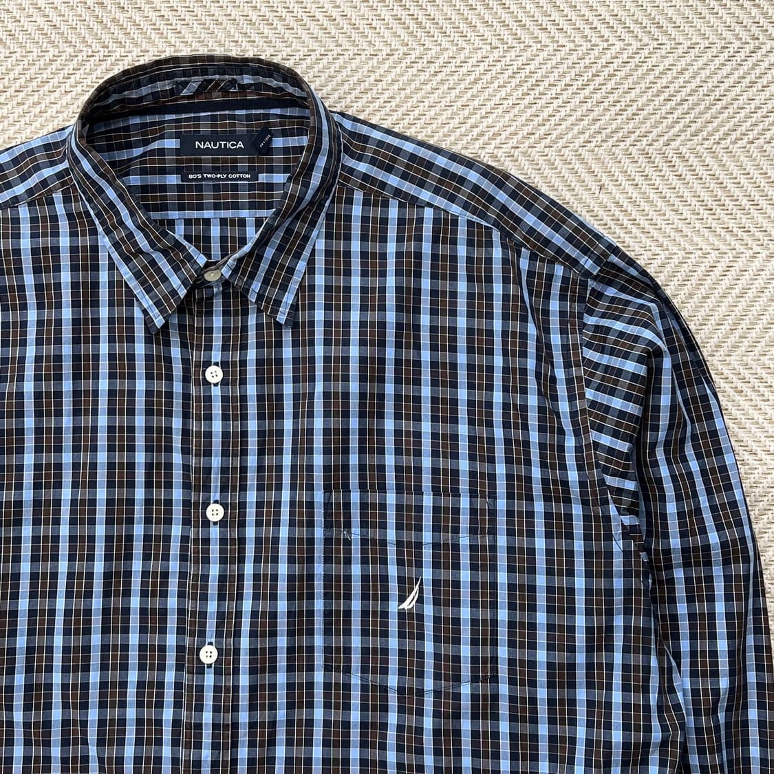 노티카 원포켓 체크 셔츠 r2861 상품이미지5