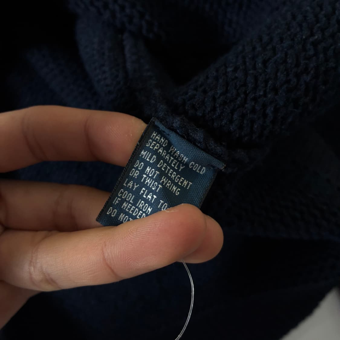 Polo 폴로 랄프로렌 신형 엠브로이드R&L 패치 스웨터 숄카라 가디건 상품이미지6