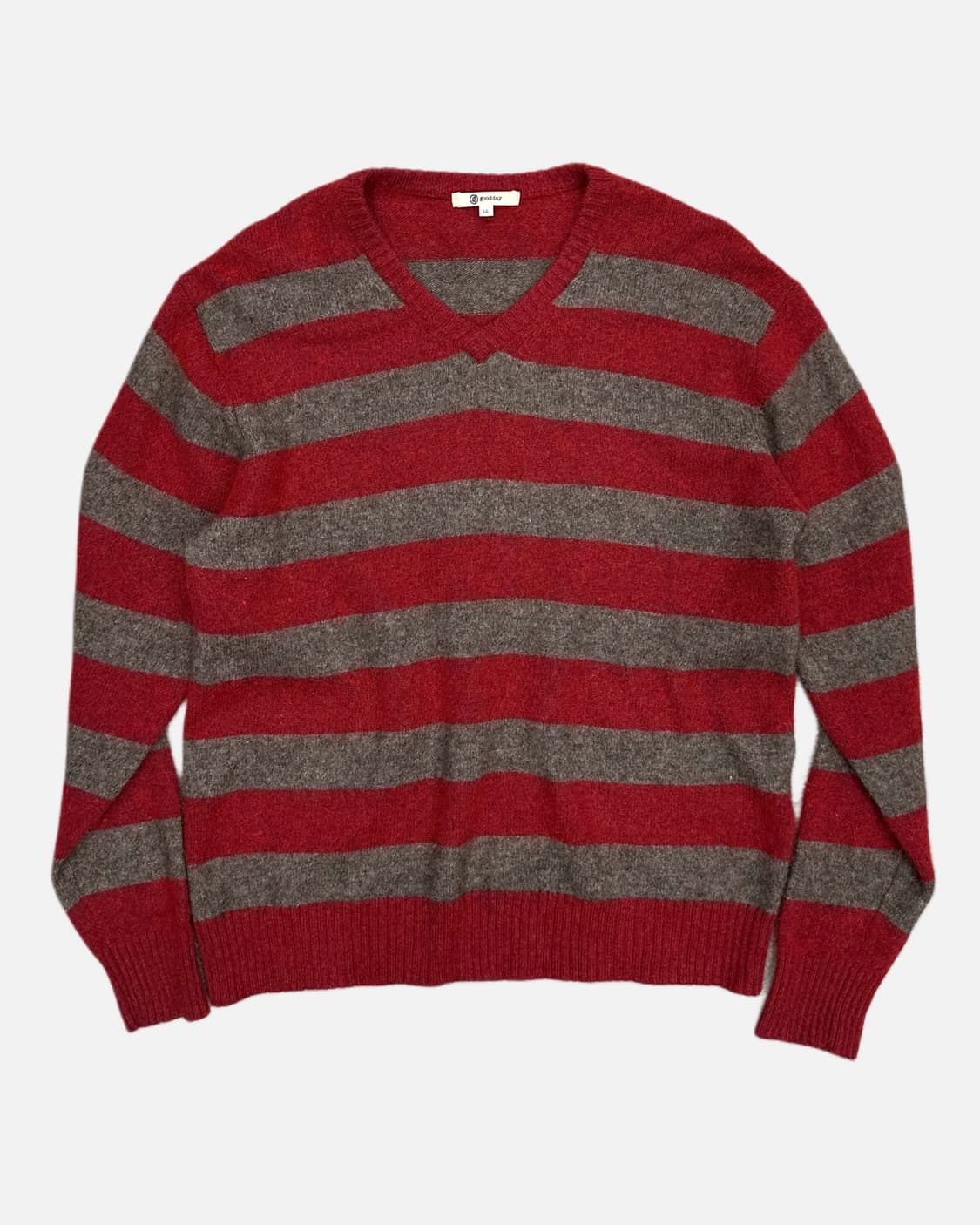 hairy alpaca wool stripe knit 상품이미지1