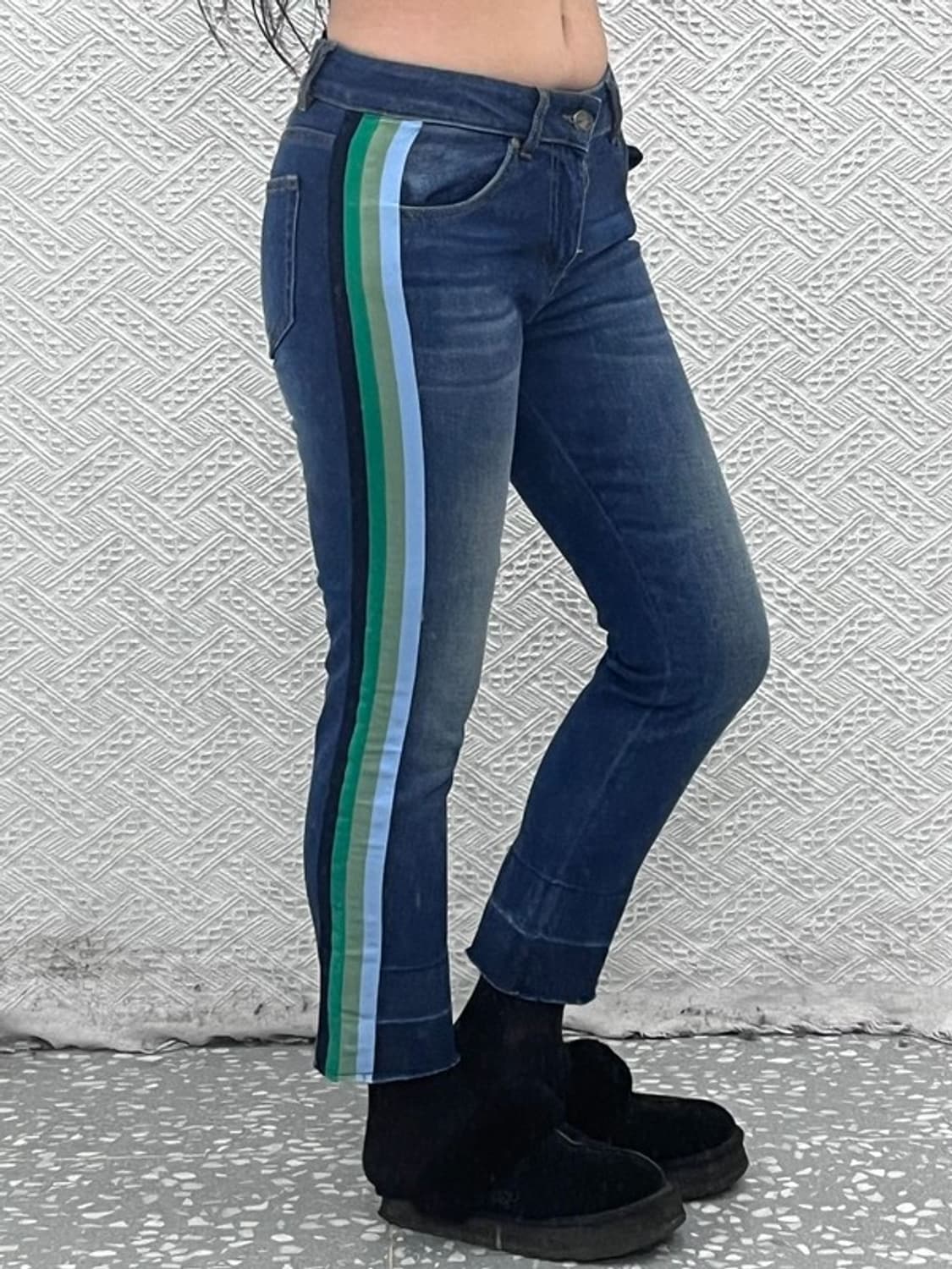 에센셜 앤트워프 레트로 사이드 라인 데님팬츠 25인치 C08632 상품이미지2