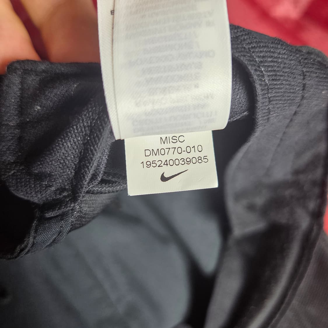 [os] 나이키 드레이크 녹타 골프 볼캡 블랙 상품이미지6