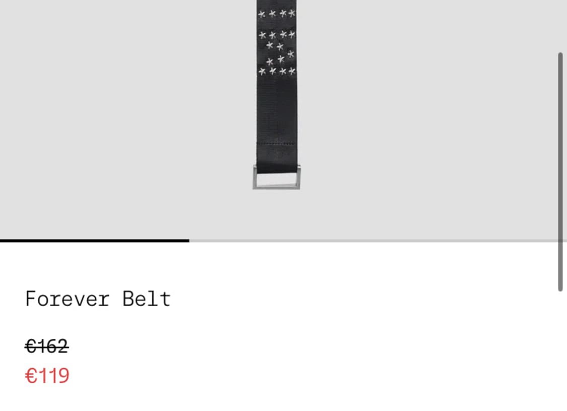 미스비헤이브 포에버 벨트 상품이미지4