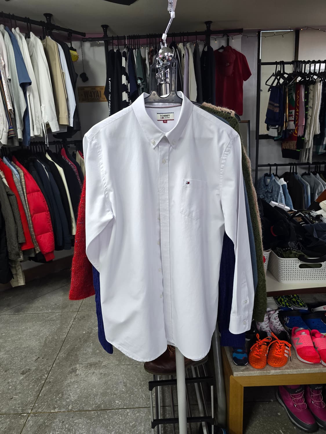 타미힐피거 화이트 셔츠 (1353) 상품이미지1