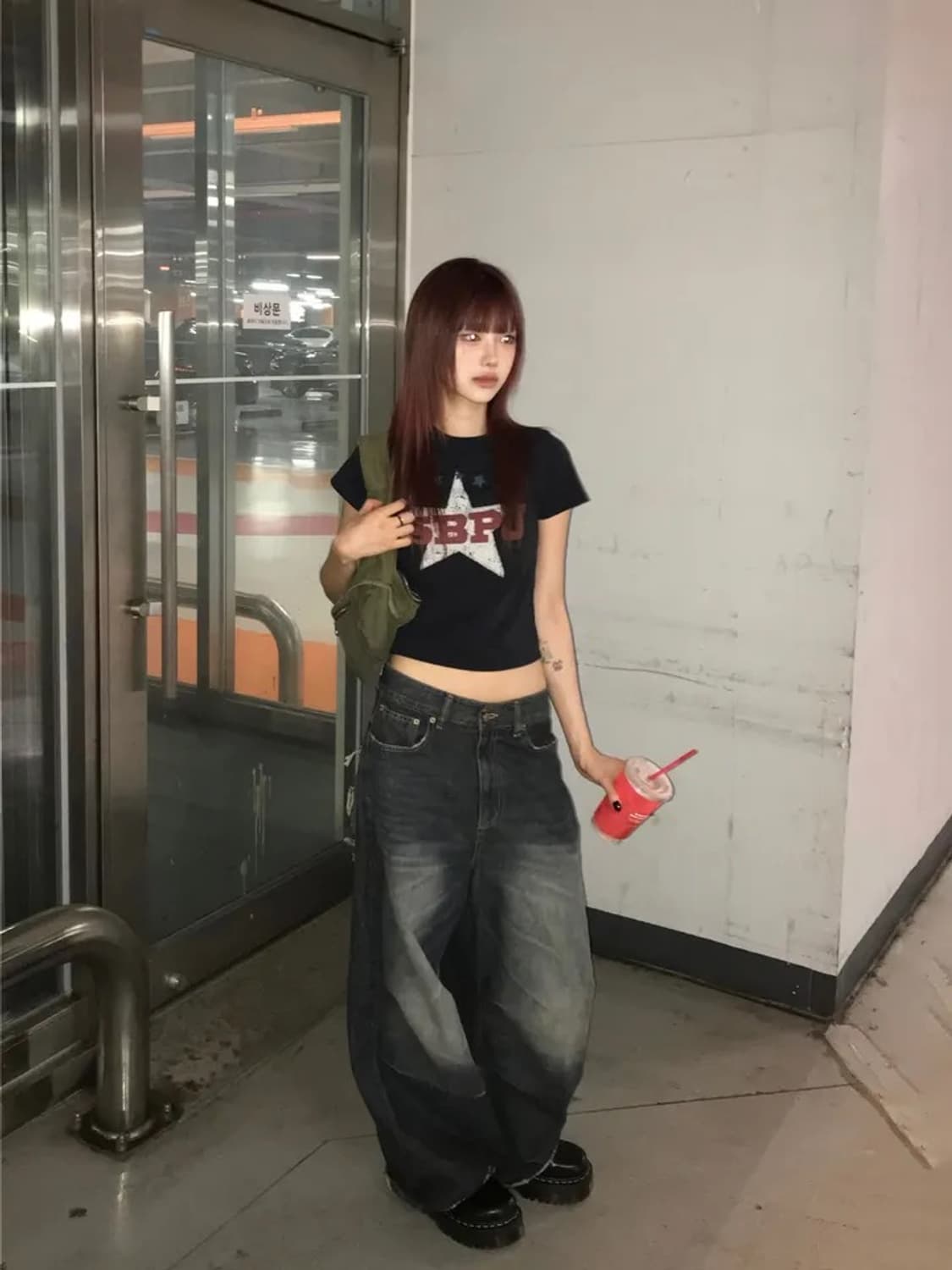 ootj 와이드 데님 상품이미지4