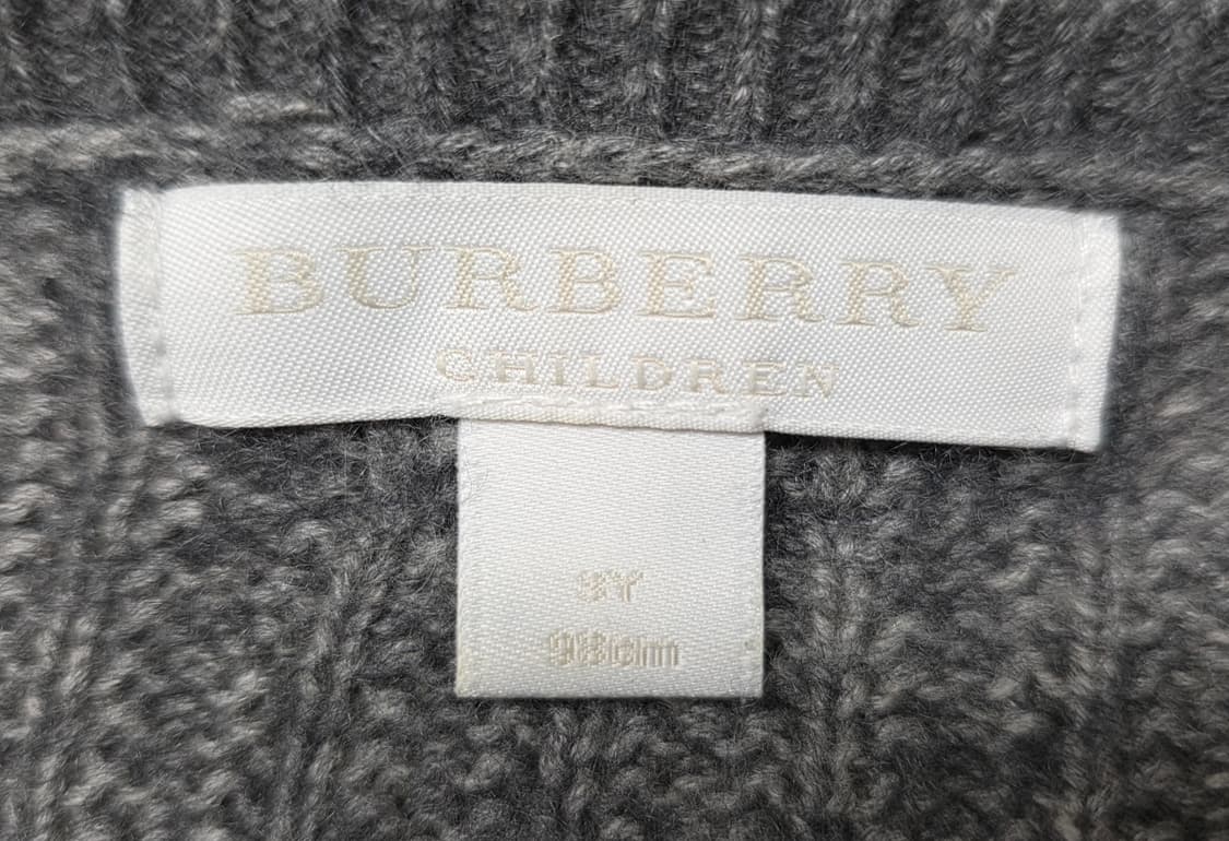 버버리 칠드런 키즈니트 3Y 리본 가디건 스웨터 WM02 상품이미지4