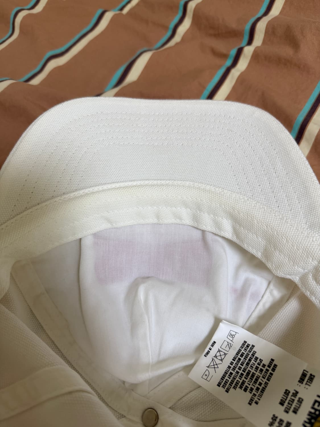 애프터매스 CIGAR 5 PANEL BALL CAP 오프화이트 컬러 상품이미지4