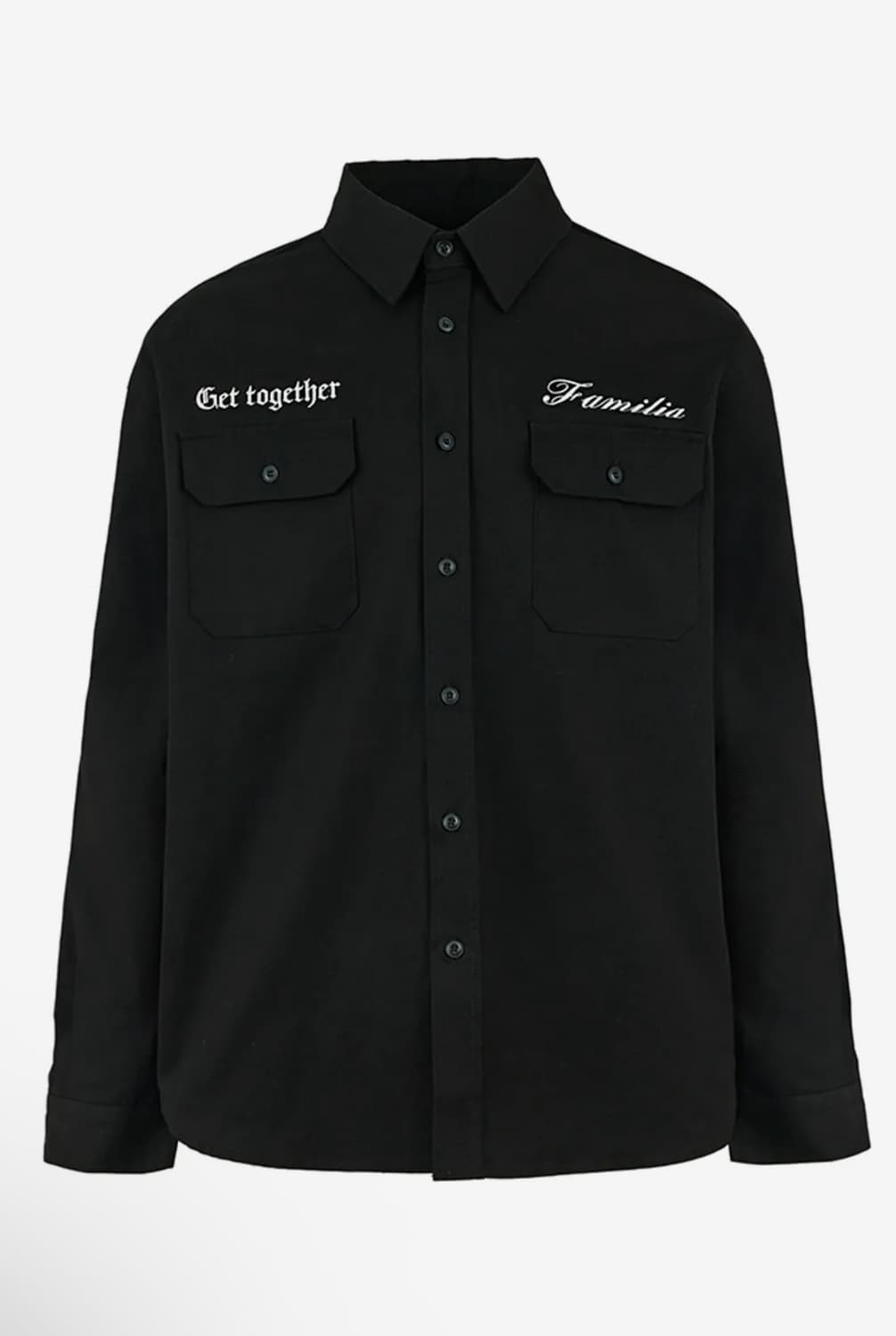 뭉 MWOONG Familia My Life Work 블랙 셔츠 M1 상품이미지1