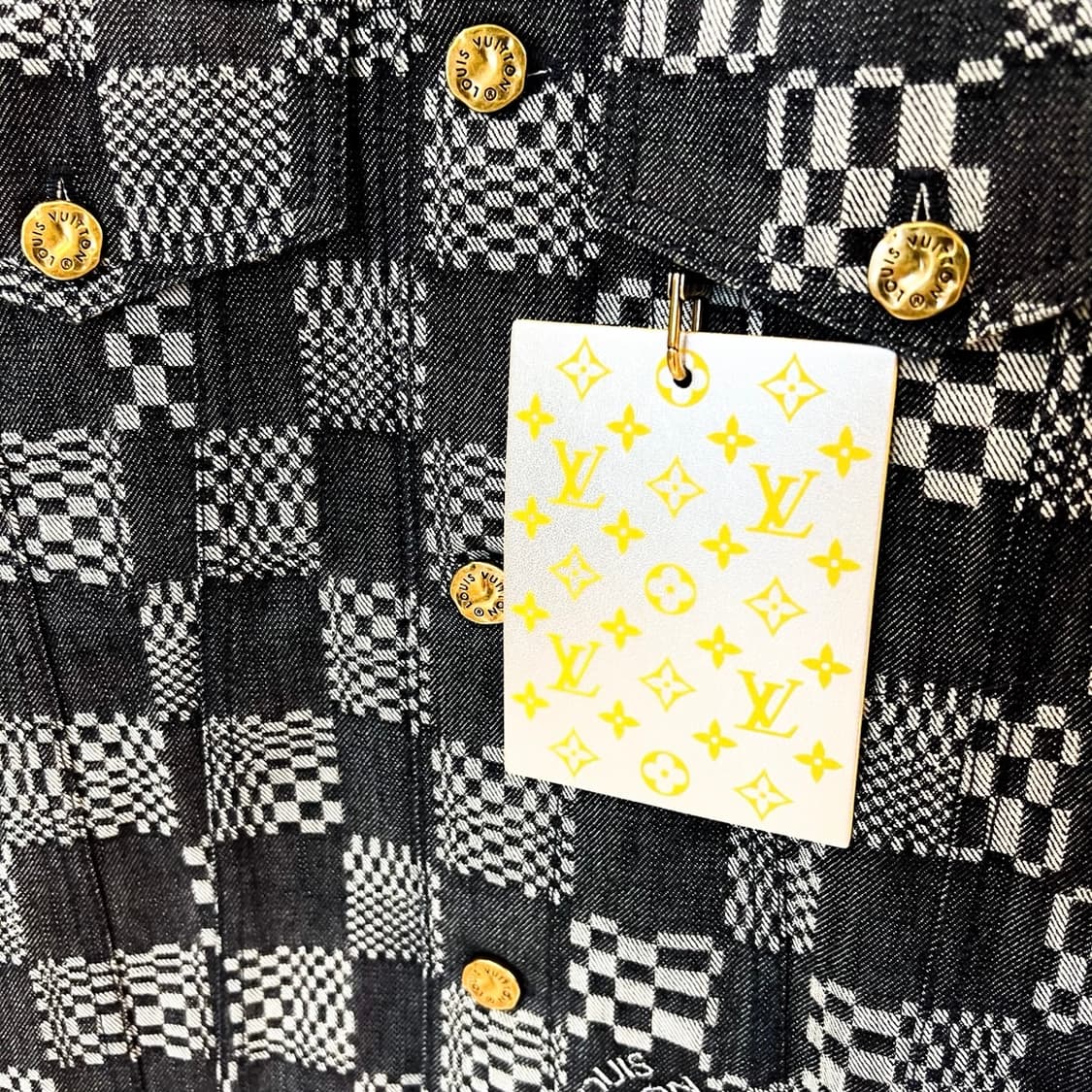 [50/매장판] 루이비통 디스토티드 다미에 데님 자켓 상품이미지4