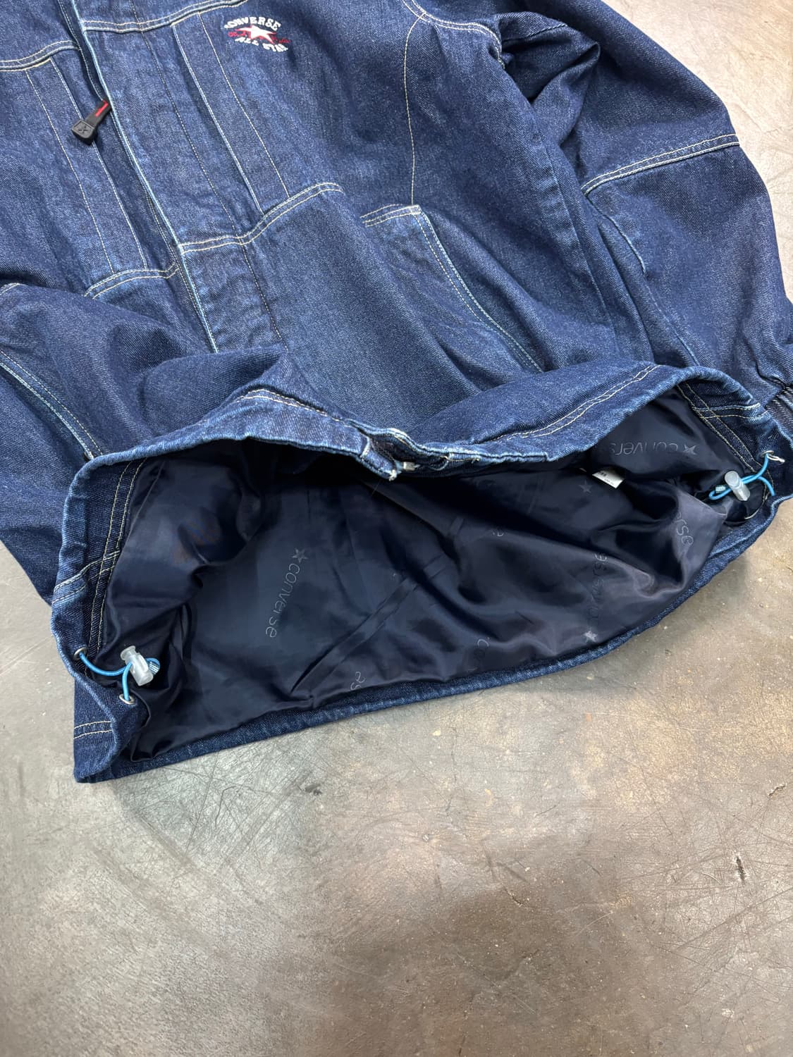 컨버스 올스타 데님 후드 자켓 상품이미지5