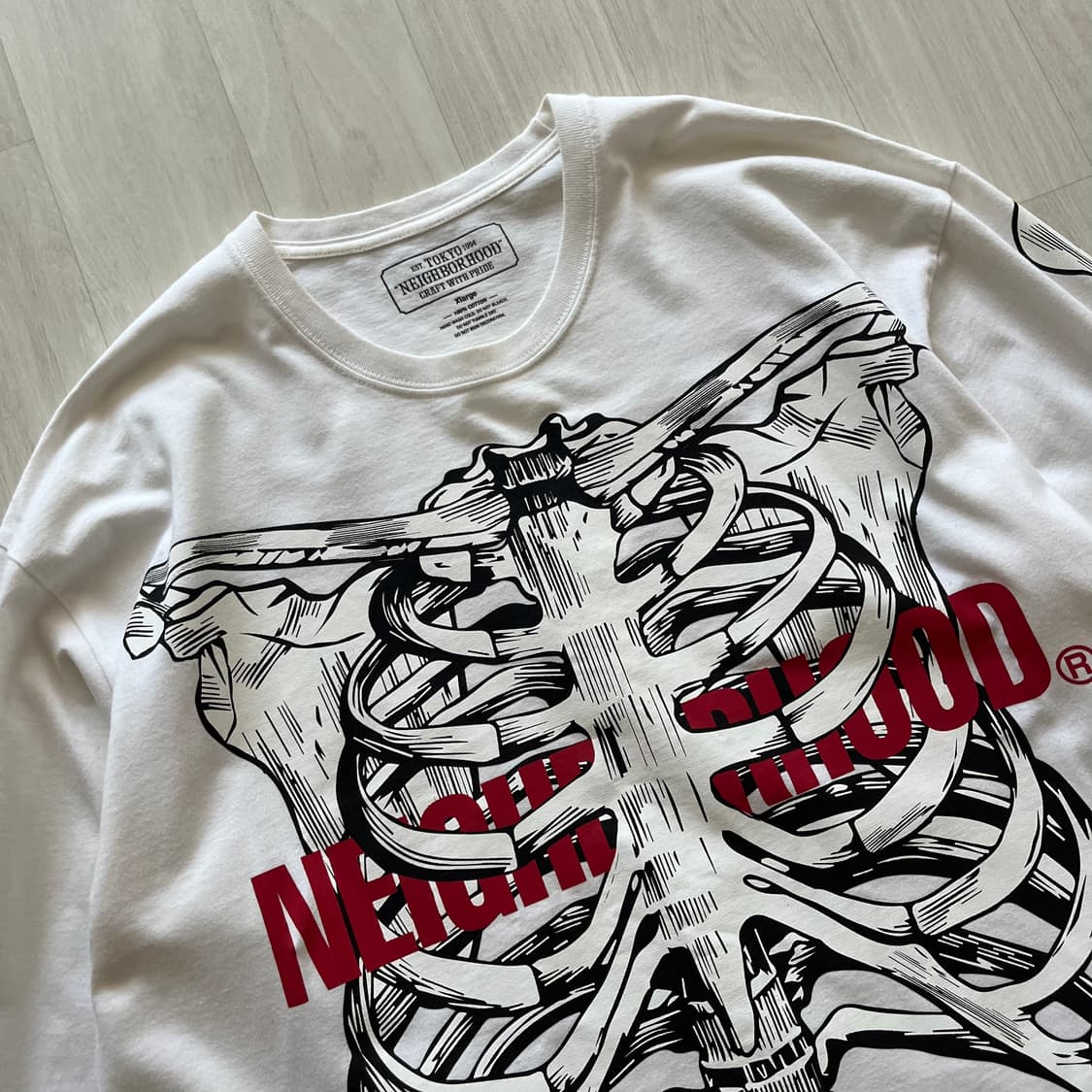 Neighborhood . 네이버후드 스켈레톤 롱슬리브 상품이미지8