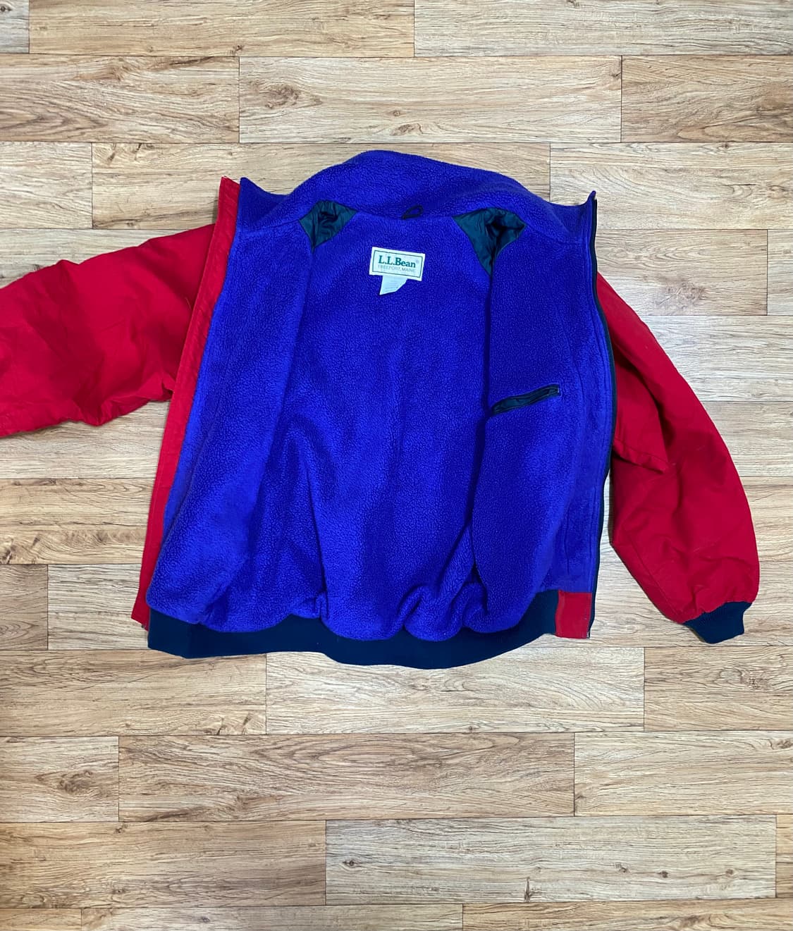 LL bean 웜업자켓 made in USA 상품이미지2