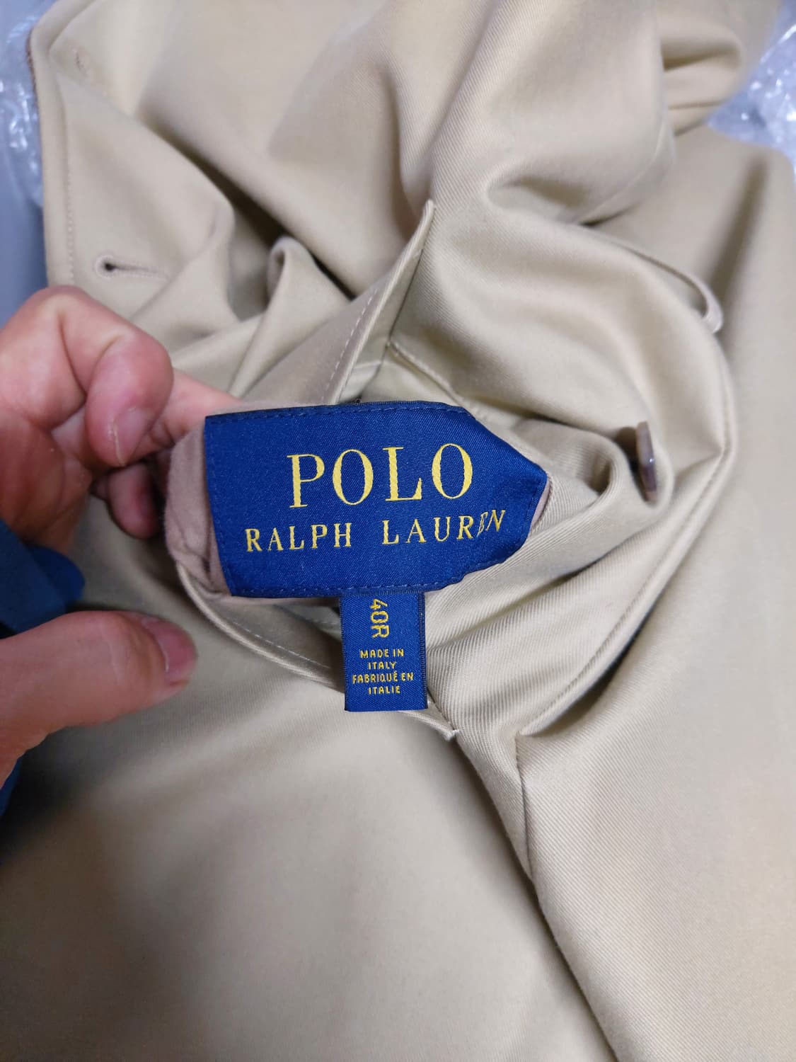 폴로 헤링본 리버시블 발마칸코트 상품이미지7