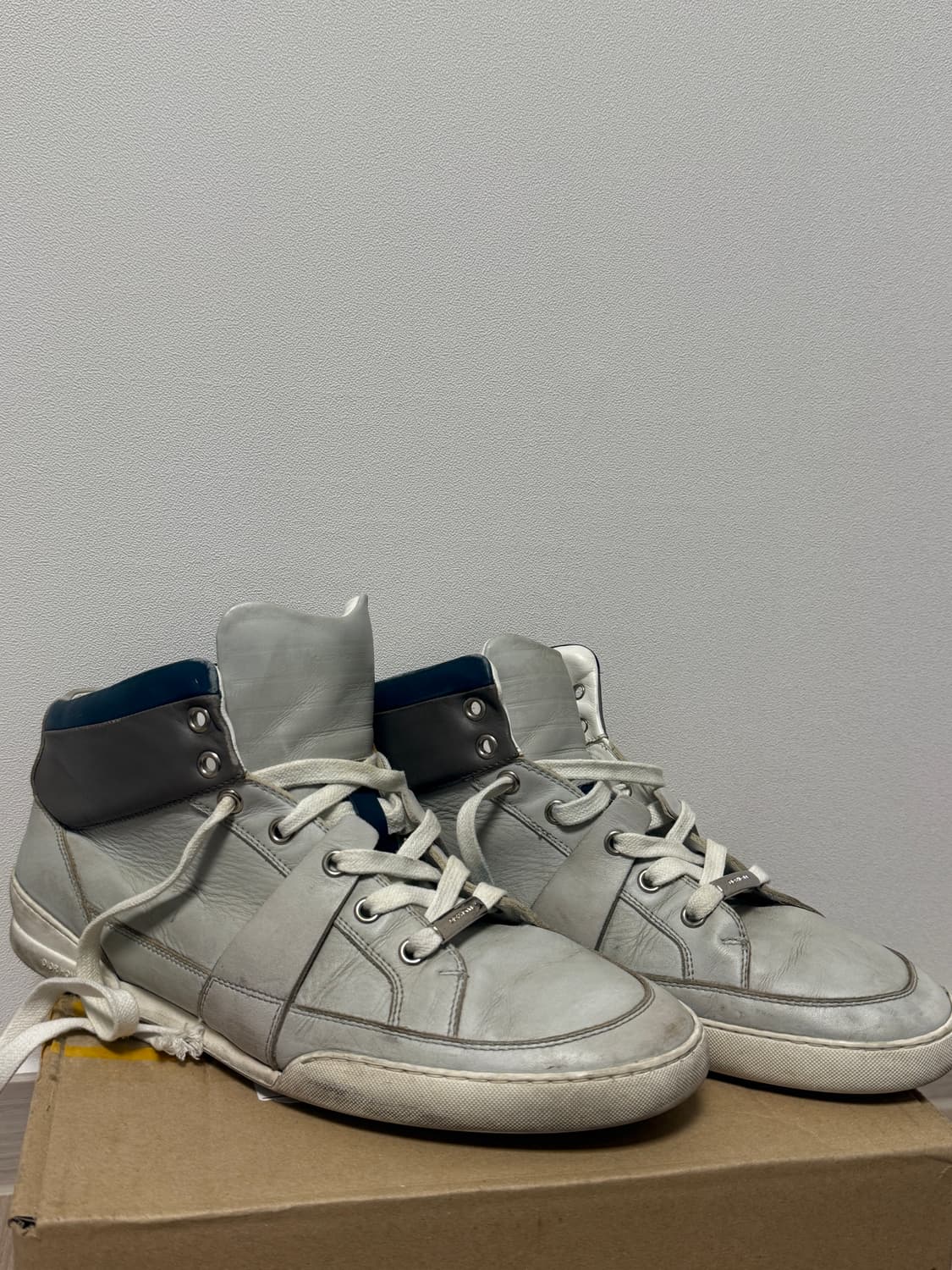 dior homme grey hightop sneakers 상품이미지3