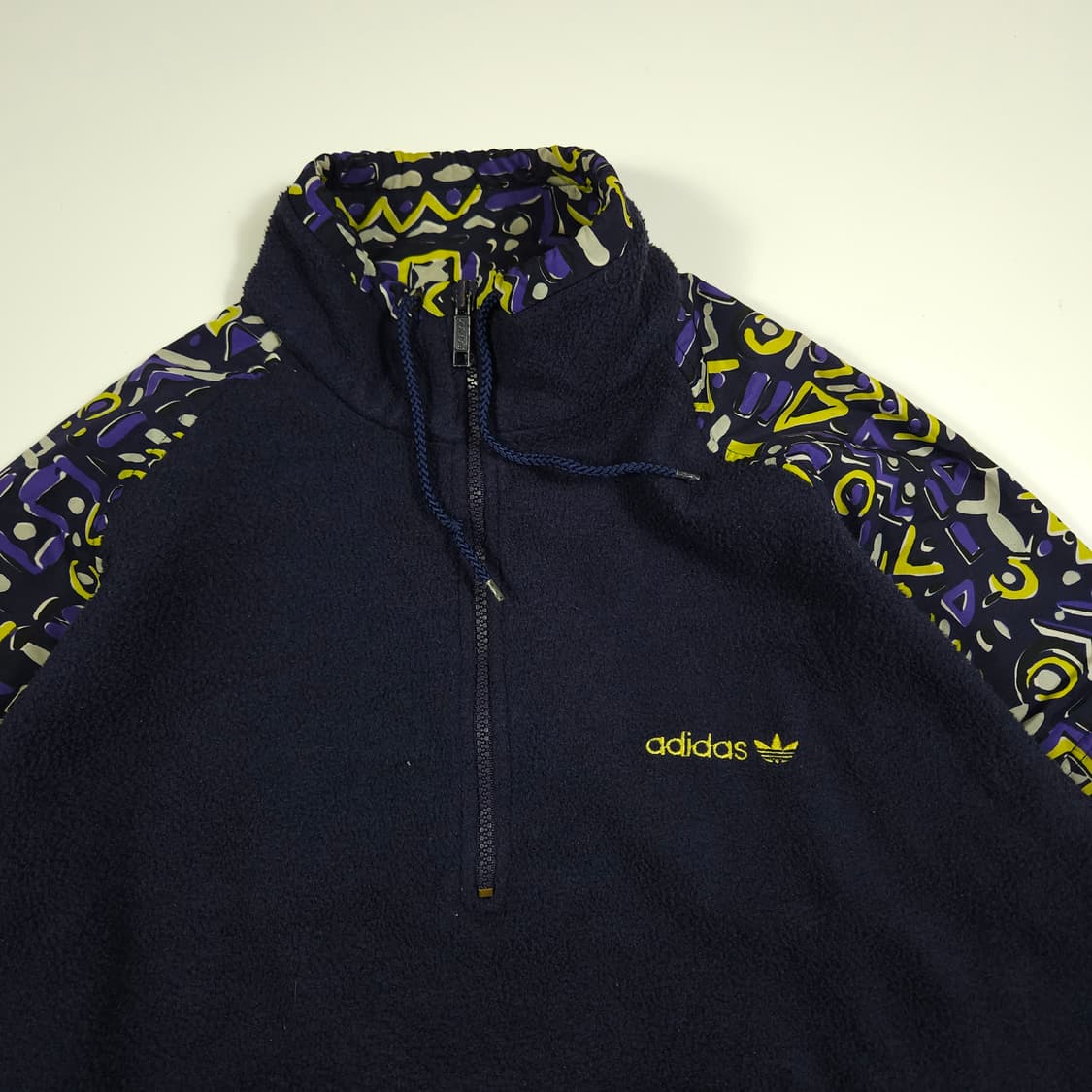 아디다스 파이어버드 올드스쿨 반집업 후리스 상품이미지2