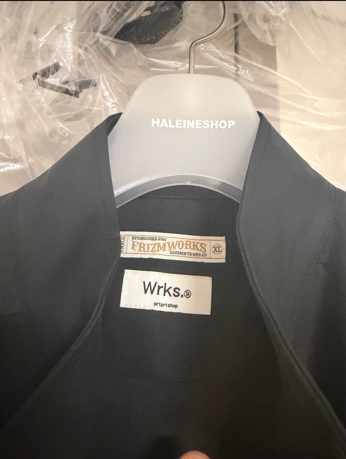 prtprt x 프리즘웍스 해링턴 자켓 블랙 XL 상품이미지3