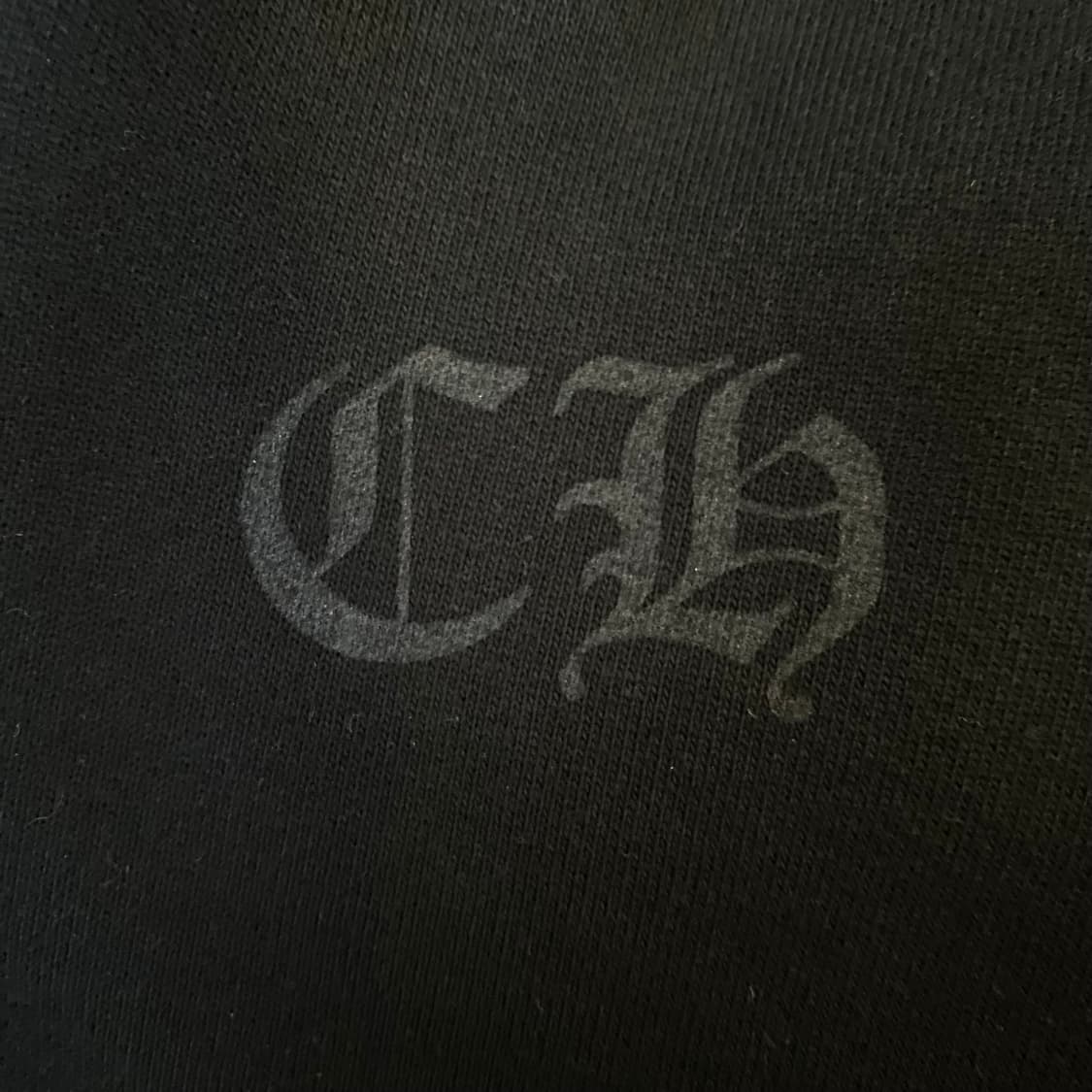 [S] 크롬하츠 크로스 스웨트팬츠 블랙 멀티컬러 상품이미지6