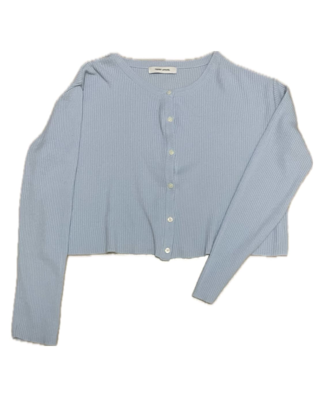 하늘색 니트 가디건 상품이미지1