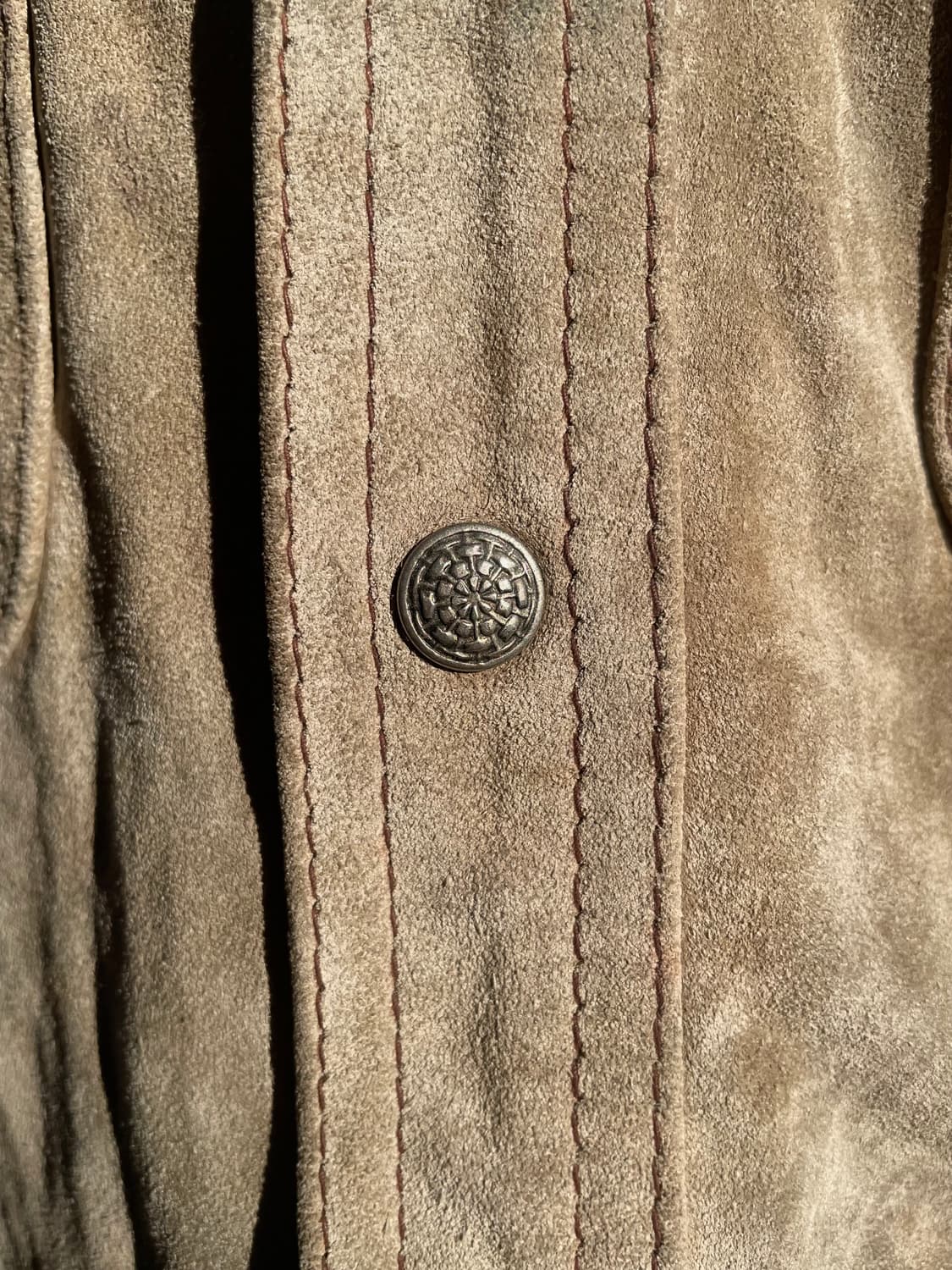 Vintage Suede Western Shirt Jacket 상품이미지6