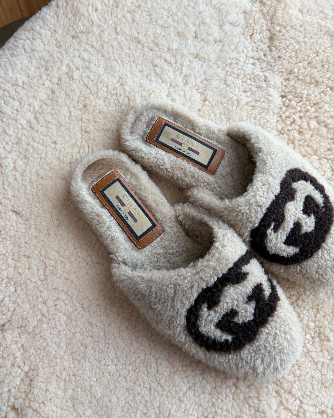 gucci interlocking G wool Slide 상품이미지5