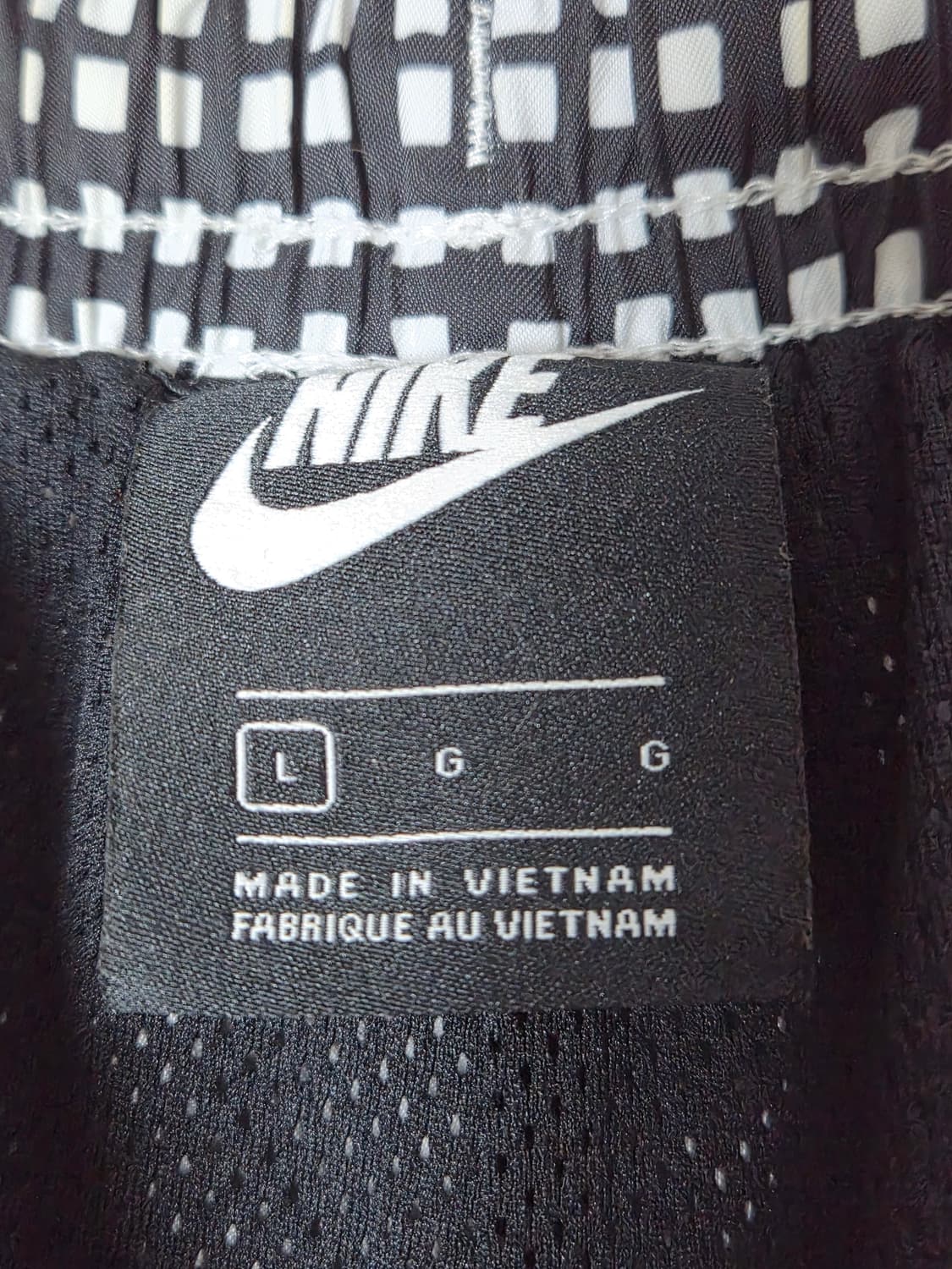 나이키Nike 체크 쇼츠 팬츠 L P-158 상품이미지4