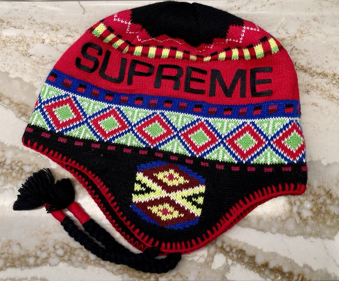 17FW 슈프림 네팔리 이어플랩 비니 상품이미지1